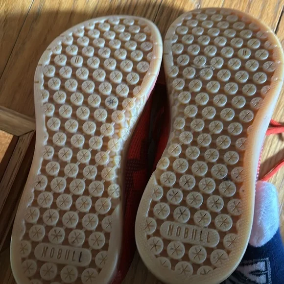 Nobull red Camo sneakers size 6.5 women 5 men - Picture 5 of 6